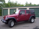 2011 Deep Cherry Red Jeep Wrangler Unlimited Sport 4x4 #66121864