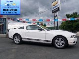 2010 Performance White Ford Mustang V6 Premium Coupe #66121826