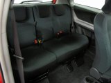 2008 Toyota Yaris 3 Door Liftback Rear Seat