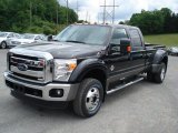 2012 Ford F450 Super Duty Lariat Crew Cab 4x4 Dually Front 3/4 View