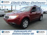 2009 Camellia Red Pearl Subaru Forester 2.5 X #66122205