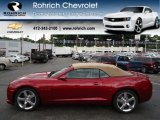 2012 Crystal Red Tintcoat Chevrolet Camaro SS/RS Convertible #66122616