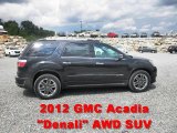 2012 Carbon Black Metallic GMC Acadia Denali AWD #66122573