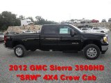 2012 Onyx Black GMC Sierra 3500HD SLE Crew Cab 4x4 #66122570