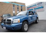 2005 Atlantic Blue Pearl Dodge Dakota SLT Quad Cab 4x4 #66122540