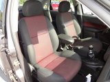 2005 Ford Focus ZX4 ST Sedan Charcoal/Red Interior