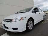 2010 Taffeta White Honda Civic DX-VP Sedan #66122512