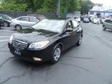 2009 Black Pearl Hyundai Elantra GLS Sedan #66122500