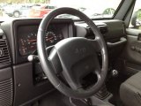2003 Jeep Wrangler Sport 4x4 Dark Slate Gray Interior