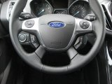 2013 Ford Escape Titanium 2.0L EcoBoost 4WD Steering Wheel