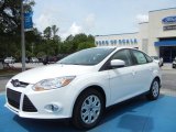 2012 Oxford White Ford Focus SE Sedan #66121935