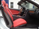 2009 Mercedes-Benz SLK 300 Roadster Black/Red Interior