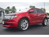 2010 Red Candy Metallic Ford Edge Sport AWD #66208021