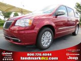 2012 Deep Cherry Red Crystal Pearl Chrysler Town & Country Limited #66207641
