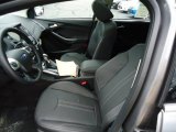 2012 Ford Focus Titanium 5-Door Charcoal Black Interior