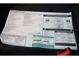 2012 Volkswagen Golf 2 Door TDI Window Sticker