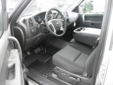 2012 GMC Sierra 3500HD SLE Crew Cab 4x4 Ebony Interior