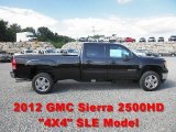 2012 Onyx Black GMC Sierra 2500HD SLE Crew Cab 4x4 #66208236