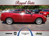 2012 Deep Cherry Red Crystal Pearl Coat Chrysler 200 Limited Convertible #66208208