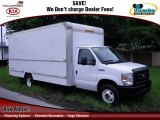 2008 Oxford White Ford E Series Cutaway E350 Commercial Moving Truck #66208191