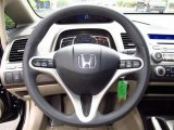 2011 Honda Civic Hybrid Sedan Steering Wheel