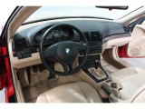 2001 BMW 3 Series 330i Coupe Sand Interior