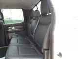 2012 Ford F150 Lariat SuperCrew Black Interior