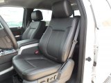 2012 Ford F150 Lariat SuperCrew Black Interior