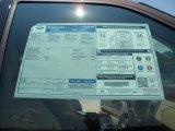 2012 Ford Expedition XLT Window Sticker