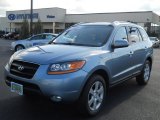 2009 Silver Blue Hyundai Santa Fe SE 4WD #66208121