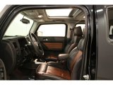 2009 Hummer H3 Alpha Ebony/Morocco Brown Interior
