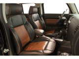 2009 Hummer H3 Alpha Ebony/Morocco Brown Interior