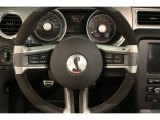 2012 Ford Mustang Shelby GT500 SVT Performance Package Convertible Steering Wheel