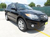 2012 Twilight Black Hyundai Santa Fe Limited V6 #66272979