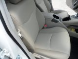 2012 Toyota Prius 3rd Gen Five Hybrid Bisque Interior