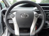 2012 Toyota Prius c Hybrid Two Steering Wheel