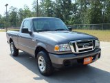 2008 Dark Shadow Grey Metallic Ford Ranger XLT Regular Cab #66273642