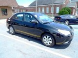 2008 Black Pearl Hyundai Elantra GLS Sedan #66273315