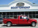 2012 Red Candy Metallic Ford F150 XLT SuperCab 4x4 #66272941