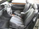 2002 Toyota Solara SLE V6 Convertible Charcoal Interior