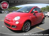 2012 Rosso Brillante (Red) Fiat 500 Sport #66273535