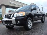 2010 Galaxy Black Nissan Titan SE Crew Cab 4x4 #66272809