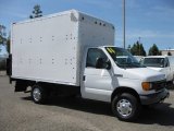 2006 Oxford White Ford E Series Cutaway E350 Commercial Moving Van #66272787