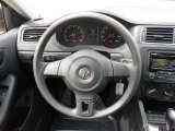 2012 Volkswagen Jetta S Sedan Steering Wheel
