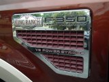 2008 Ford F350 Super Duty King Ranch Crew Cab 4x4 Marks and Logos