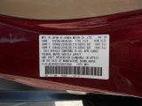 2005 CR-V Color Code for Redondo Red Pearl - Color Code: R522P