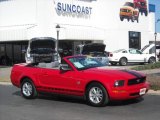 2009 Torch Red Ford Mustang V6 Convertible #6568290