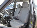 2010 Hyundai Elantra Blue Front Seat