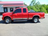 2005 Red Clearcoat Ford F250 Super Duty XLT SuperCab 4x4 #66338371