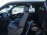 2012 Ford F150 FX4 SuperCab 4x4 FX Sport Appearance Black/Red Interior